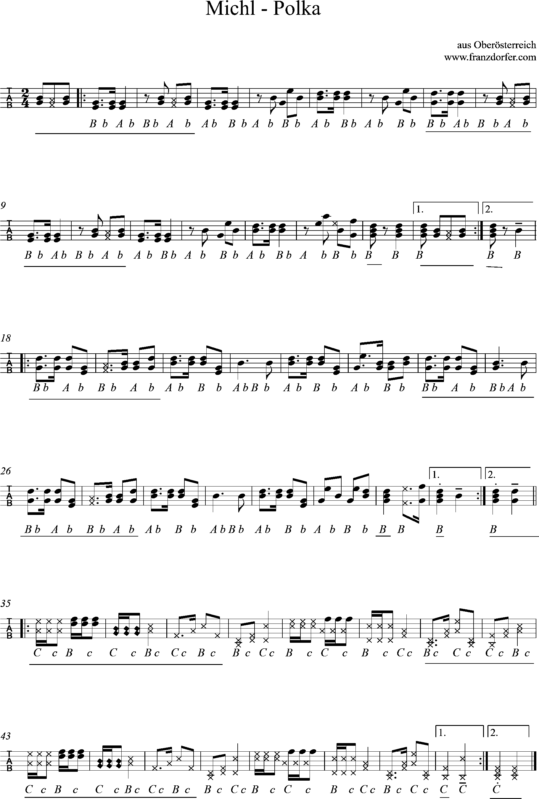 Steirische harmonika lernen , michl polka